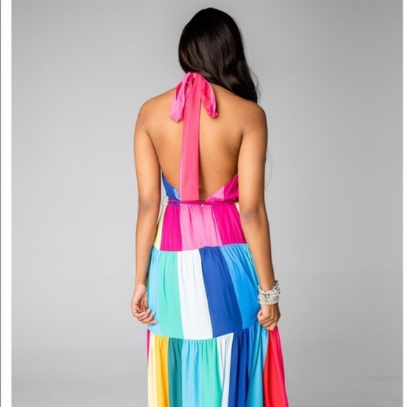 Buddy love Halter Maxi Dress - Picture 4 of 13